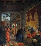 Juan de Borgona The Birth of the Virgin oil painting reproduction